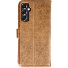 SHC4200 Galaxy M34 5g Kılıf S Kapaklı Kılıf - Taba