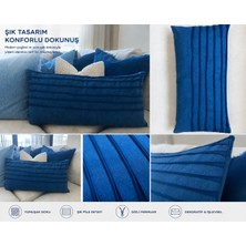 Mila Craft Denim Kırlent Kılıfı