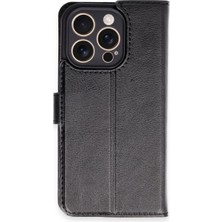 SHC4200 Iphone 16 Kılıf S Kapaklı Kılıf - Siyah