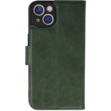 SHC4200 Iphone 14 Kılıf S Kapaklı Kılıf - Yeşil