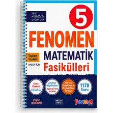 Fenomen 5. Sınıf Matematik Fasikülleri Soru Bankası – Yeni Müfredata Uygun, Video Çözümlü, Yazılıya Hazırlık, 1178 Soru – Fenomen Yayınları