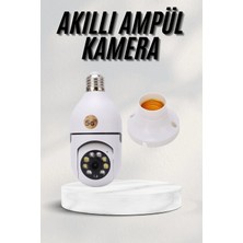SHC4200 Akıllı Kamera Wifi Kamera Duylu Ampul Görünümlü 360 Derece Dönebilen Ev Kamerası