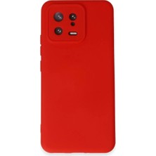 SHC4200 Mi 13 Kılıf Nano Içi Kadife - Kırmızı