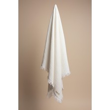 %100 Pamuk 4 Katlı Müslin Bebek Battaniyesi 100X120 cm – Yumuşak&Doğal, Saçaklı Örtü