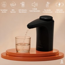Pizen Flow USB Şarjlı Otomatik Damacana Su Pompası Tds Ölçer 250ML 500ML 1l 2l Ölçü Özellikli