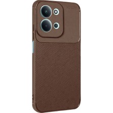 Hace Bazaar Xiaomi Redmi 15C 5g Auto Focus Karbon Kapak - Kahverengi
