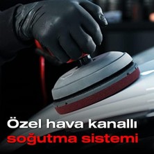 Özel Hava Kanallı Polisaj Pedi BORDO-150 Mm-Sert Polisaj Pasta Cila Süngeri, Detailing, Oto Uygulama Süngeri, Aplikatör Süngeri, Zımpara ve Parlatma Polisaj Yastığı