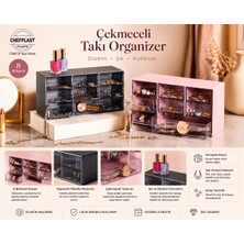 UltraMint Pratik 8 Bölmeli Çekmeceli Takı Düzenleyici Kutu