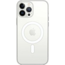 Hace Bazaar Apple Iphone 13 Pro Max Kılıf Magneticsafe Şeffaf Silikon - Şeffaf