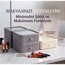 UltraMint Çekmeceli Çok Amaçlı Organizer Kutusu, Masaüstü ve Makyaj Düzenleyici