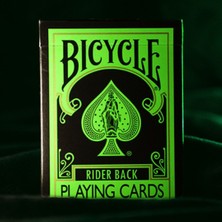 Bicycle Reverse (Green) Yeşil Premium Oyun Kağıdı Koleksiyonluk Iskambil Kartları Destesi