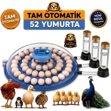 Aslan Kuluçka 52 Yumurta Kapasiteli Tam Otomatik Kuluçka Makinesi