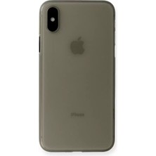 Motto Ticaret Newface Apple Iphone Xs Max Kılıf Pp Ultra Ince Kapak - Gri