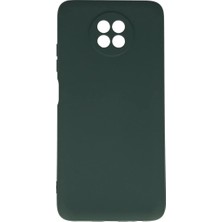 SHC4200 Note 9 5g Kılıf Nano Içi Kadife - Koyu Yeşil