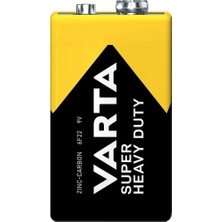 Varta Superlife 9V Manganez Pil (6F22)