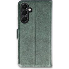 SHC4200 Galaxy A05S Kılıf S Kapaklı Kılıf - Yeşil