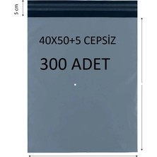 CAC Plastik 40X50+5 Cepsiz Kargo Poşeti 300 Adet