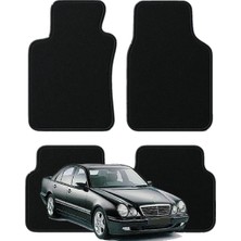 Mercedes E Serisi W210 (1994-2003) Özel Kesim Tam Uyumlu Lüx Oto Halı Paspas Mercedes E200 Paspas , Mercedes E200 Halı Paspas