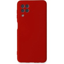 SHC4200 Galaxy A22 Kılıf Nano Içi Kadife - Kırmızı