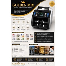Golden Mix Doları Karışık Sayan Para Sayma Makinesi