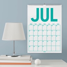 Bi'aldım 2026–2027 Akademik Planlayıcı Takvim, 33 x 48 Cm, A4 Takvim, Temmuz Başlangıçlı, Aylık Planlayıcı Takvim, Academic Monthly Wall Calendar