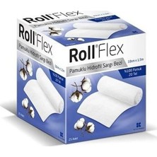 Roll Flex 10CMX1.5M 10 Adet Pamuklu Hidrofil Sargı Bezi