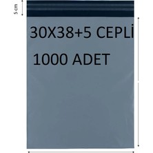 30X38+5 Cepli Kargo Poşeti 1000 Adet