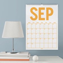Bi'aldım 2026–2027 Akademik Planlayıcı Takvim, 33 x 48 Cm, A4 Takvim, Eylül Başlangıçlı, Aylık Planlayıcı Takvim, Academic Monthly Wall Calendar