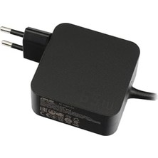 Terra Organik Asus 0A001-00441200 Orijinal Şarj Cihazı 65 Watt Ab Duvar Fişi X201E, Zenbook UX52VS, UX301LA, UX302LA, UX310UQ, Transformer Book T300LA, Vivobook Max X441UV Için Normal