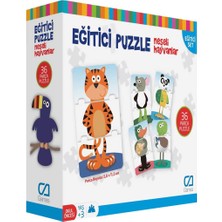 Games Eğitici Puzzle Neşeli Hayvanlar 36 Parça 5028