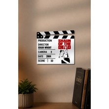 Gişe Arts Klaket Tablo / Duvar Dekoru - Shaun Of The Dead (Zombilerin Şafağı)