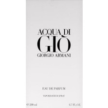 Terra Organik Gıorgıo Armanı Acqua Di Gio Homme 200 ml Edp Parfüm