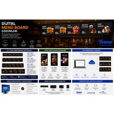 Farmatek Dijital Menuboard | Videowall 50” | 5x1