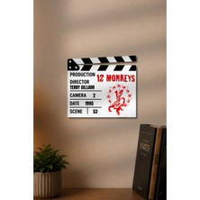 Gişe Arts Klaket Tablo / Duvar Dekoru - Twelve Monkeys (12 Maymun)