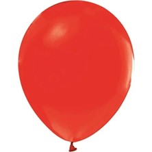 KİKA Hbk Balon 0259 Baskısız Kırmızı Balon 100'LÜ 12" Inch