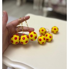 Aura Design Studio Top Figür Anahtarlık, Çanta Süsü
