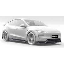 Tesla Juniper Için Uyumlu Yofer Dizayn Mat Siyah Body Kit Seti