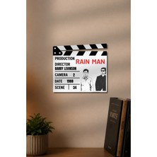Gişe Arts Klaket Tablo / Duvar Dekoru - Rain Man (Yağmur Adam)