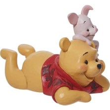 Terra Organik Traditions Pooh & Piglet Heykelcik, 12,7 cm H