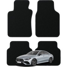 Mercedes Cla Serisi C118 Kasa (2019-2025) Özel Kesim Tam Uyumlu Lüx Oto Halı Paspas Mercedes Cla Paspas , Mercedes Cla Halı Paspas