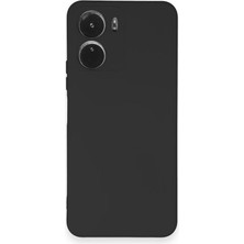 Mudanis Vivo Y16 Kılıf Nano Içi Kadife Silikon - Siyah