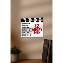 Gişe Arts Klaket Tablo / Duvar Dekoru - 12 Angry Men (12 Öfkeli Adam)