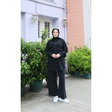 Nisum Moda Iki Cepli Gömlek Pamuk Keten Takım