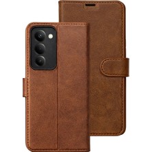Mudanis Xiaomi Redmi 15 5g Trend S Plus Kapaklı Kılıf - Taba