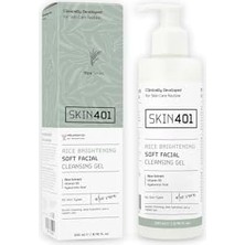 Terra Organik SKIN401 Pirinç Özlü Aydınlatıcı Yüz Temizleme Jeli 200ML