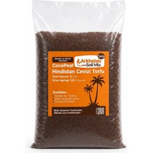 Arkhelais Orkide Toprağı - Bitki Toprağı - Çiçek Toprağı - Hindistan Cevizi Torfu Cocopeat - 5 L