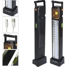 Kırgıl JA-2016A Solar Şarjlı LED Fener Işıldak – 8W+32+27 LED