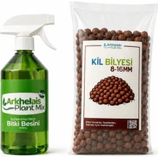 Arkhelais Orkide Toprağı - Orkide Besini - Bitki Besini - Kil Bilyesi - Orkide Bakım Seti - 1,5 L