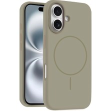 Mudanis Joko Apple Iphone 16 Plus Kılıf Jully Magsafe Kapak - Çöl Titanyum