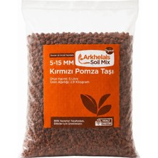 Arkhelais Ponza Taşı - Orkide Toprağı - Pomza Taşı - Drenaj Taşı - Volkanik Cürüf - 5-15 mm - 5 L